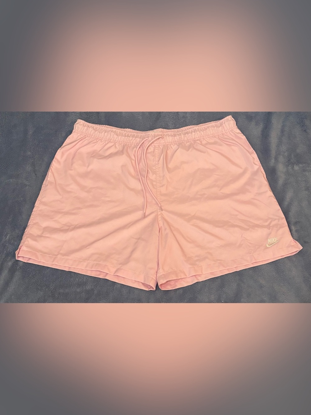 Nike Club Woven Flow Shorts Men’s XXL Pink Foam White Lined 6” FN3307-663